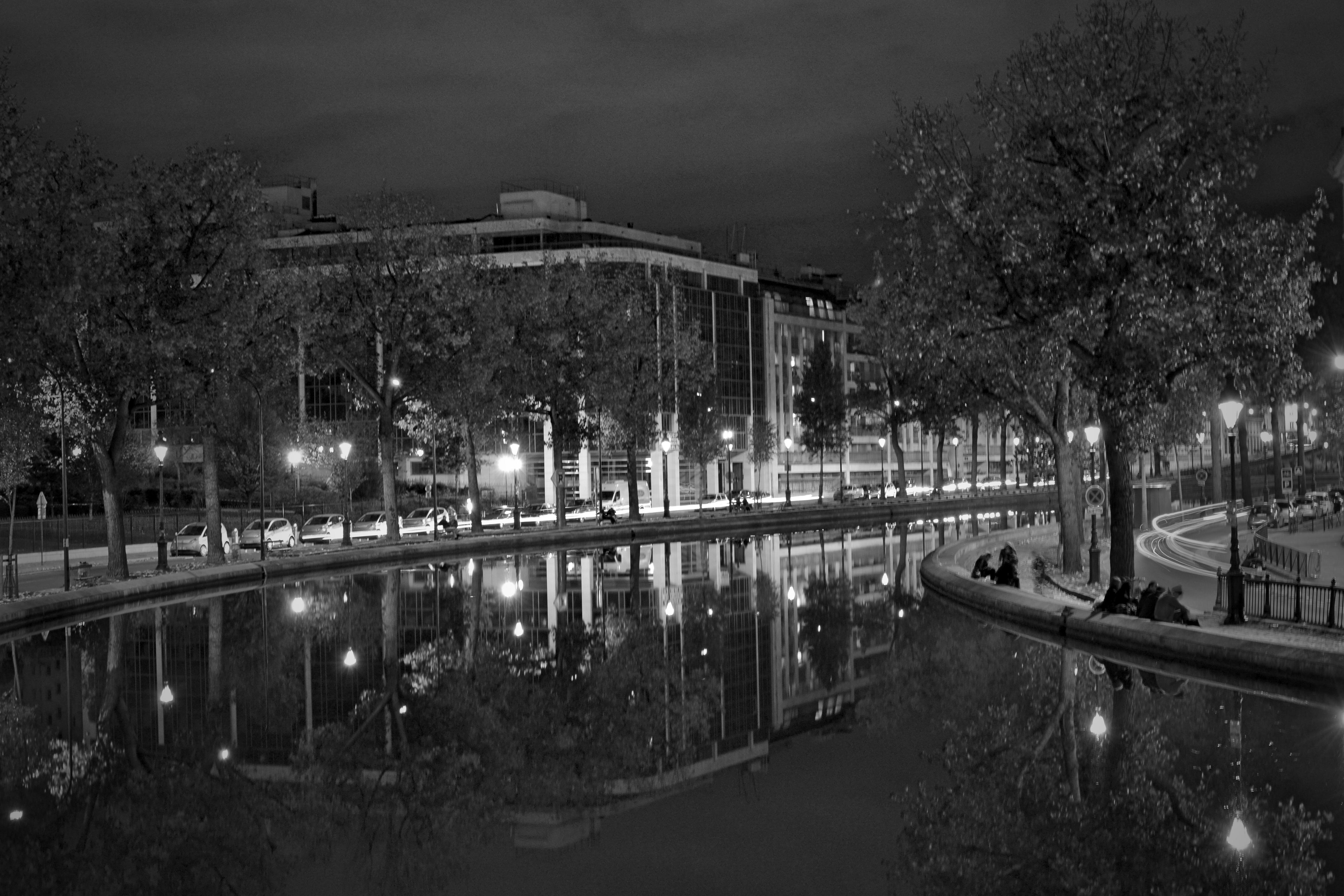 Canal Saint Martin by night